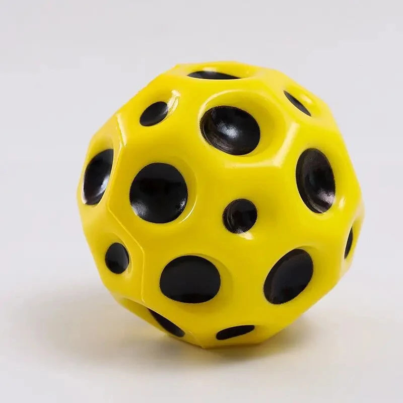 Bouncy Balls Rubber High Bouncing Balls for Kids Sensory Fidget Toys Stress Relief Hole Ball Sports Training Ball Outdoor Games