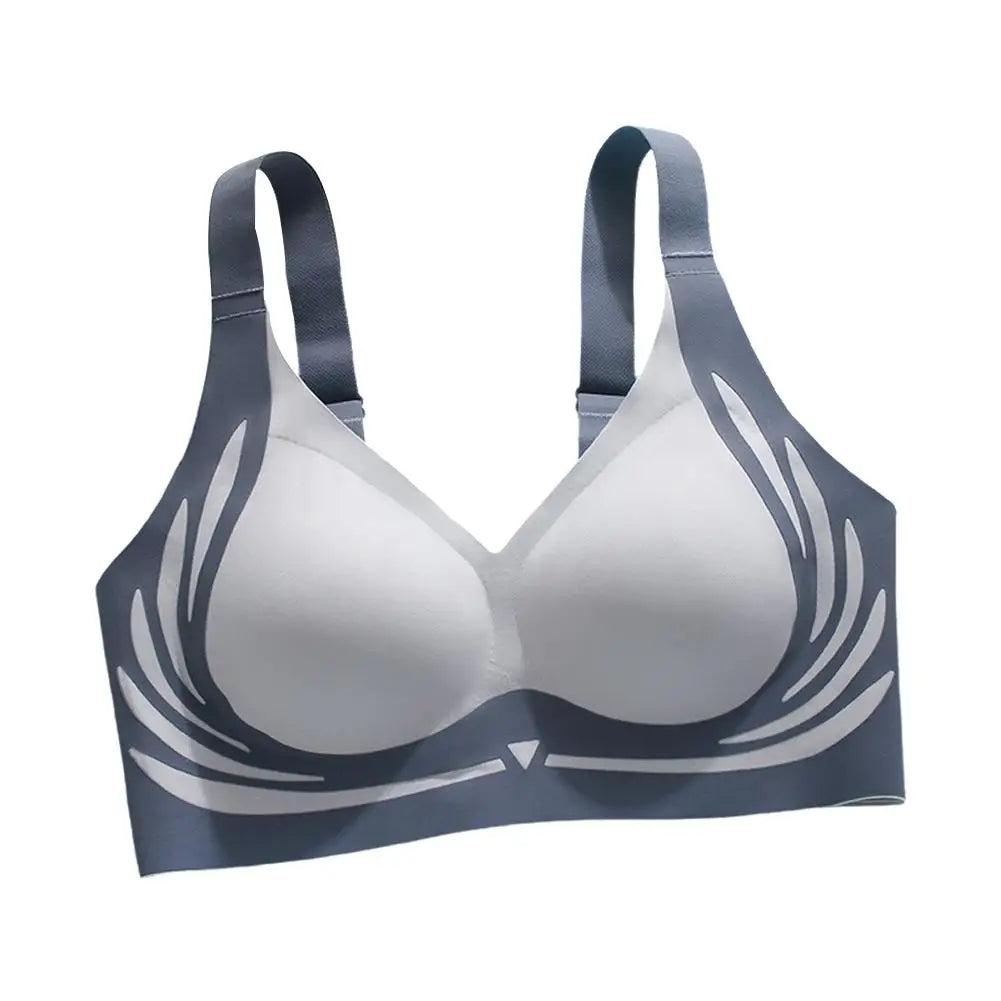 New Soft Sexy Underwear Women Bra Wireless Gathered Comfort V Brassiere Push up Lingerie Bralette for Women Seamleass Bras