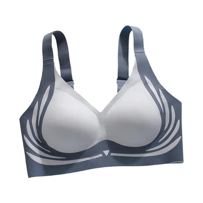 New Soft Sexy Underwear Women Bra Wireless Gathered Comfort V Brassiere Push up Lingerie Bralette for Women Seamleass Bras