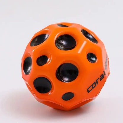 Bouncy Balls Rubber High Bouncing Balls for Kids Sensory Fidget Toys Stress Relief Hole Ball Sports Training Ball Outdoor Games