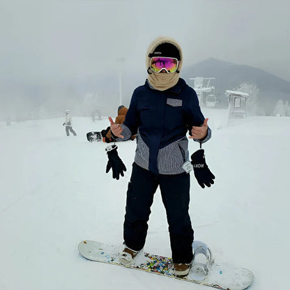 Velvet Sherpa Winter Ski Mask