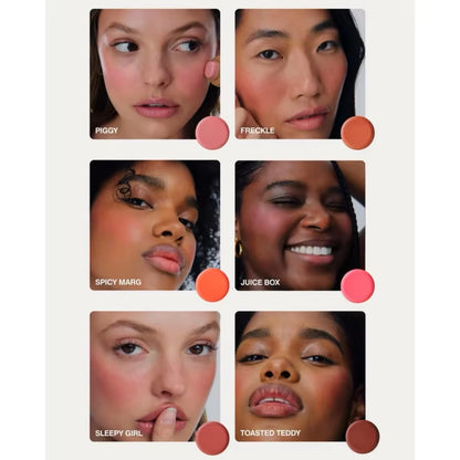 Magic Blush Stick 3-In-1 Cheek Lip Tinted Moistured Blush Stick Silky Brighten Blush Cream Blusher Cosmetics Tubes Matte Contour