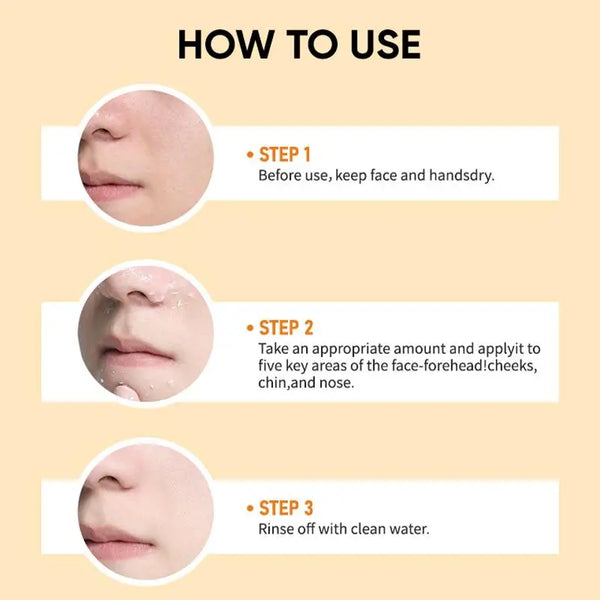 Orange Cleansing Dead Skin Remover Gel